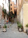 Gränd i Trastevere, Rom